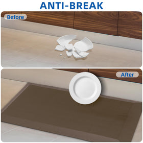 Tyrot kitchen sink stand mat supports comfortable standing by the sink.