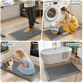 Tyrot mat suitable for wood, ceramic, and tile surfaces for standing tasks