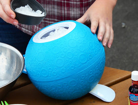 Recipe booklet included with the UCO Softshell Ice Cream Ball inspires flavors