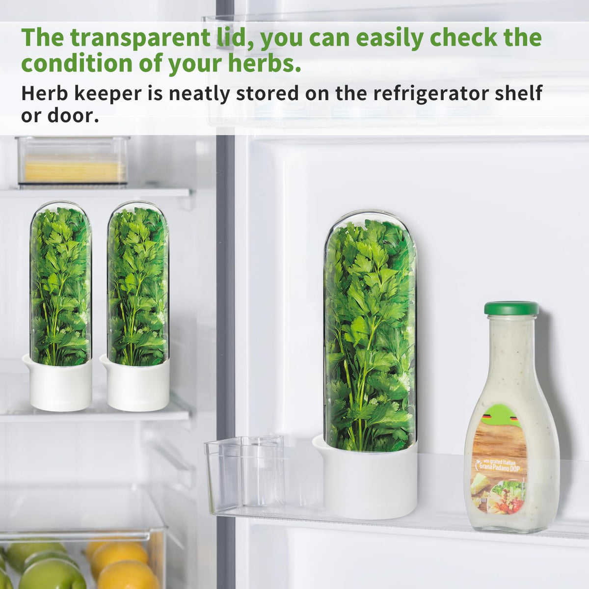 UEOZ kitchen helper keeps greens crisp and organized