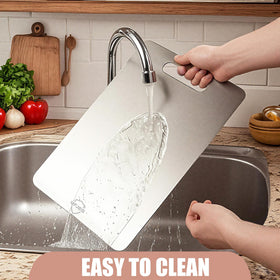 UFJEG titanium cutting board dimensions illustrate tailored prep spaces.