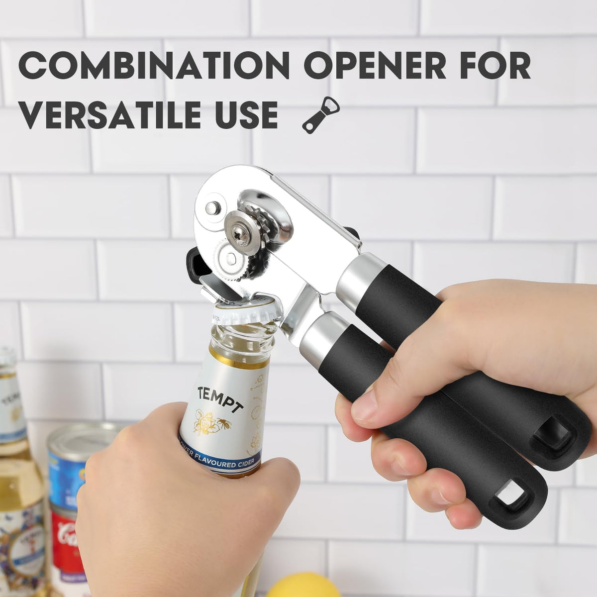 UHIYEE built-in bottle opener adds quick beverage access