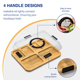 Portable Uhosovury serving board ideal for picnics and parties on the go