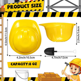 Uiifan shovel spoons for construction-themed celebrations, perfect for scooping and serving.