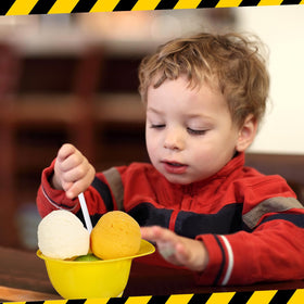 Uiifan yellow construction helmet design adds playful decor
