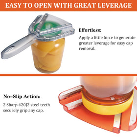 Uinxan ergonomic jar opener aiding users with arthritis