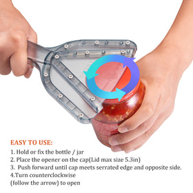 Uinxan jar opener handles vacuum-sealed lids with ease