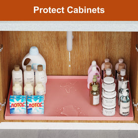 Ukeetap anti-slip surface keeps items secure on counters and shelves