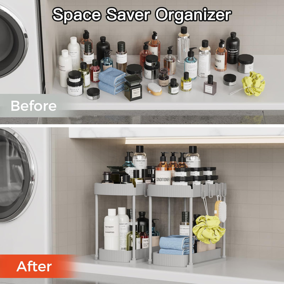Ukeetap bottom-drawer access design makes items easy to reach