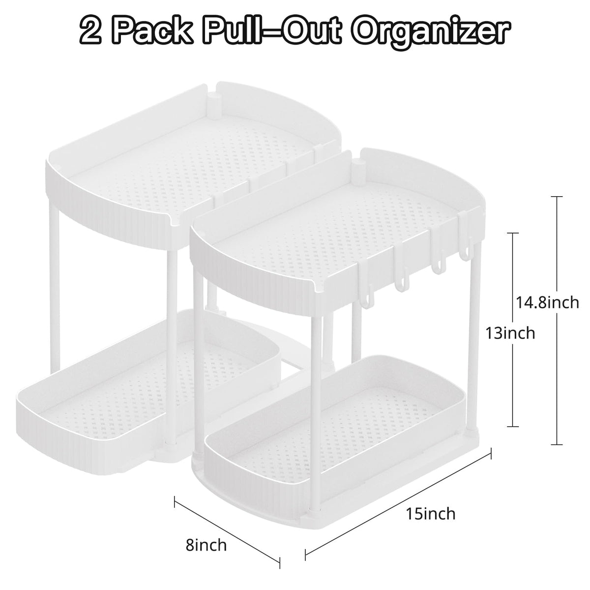 Ukeetap bottom-drawer design with smooth glide for quick retrieval.
