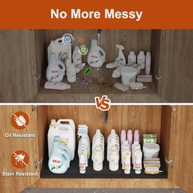 Ukeetap multi-purpose mat serves as under-sink protector, pet mat, or boot tray.