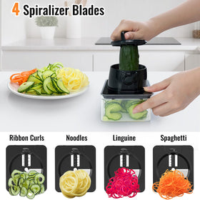 Ukeetap multi functional chopper handles onions and more with ease