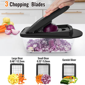 Ukeetap non-slip base stabilizes chopping for comfortable use
