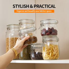 Ulodimi clear thick glass displays ingredients while remaining durable and safe.