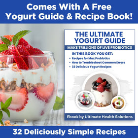 Ultimate Probiotic Yogurt Maker uses BPA-free materials for safe daily use.