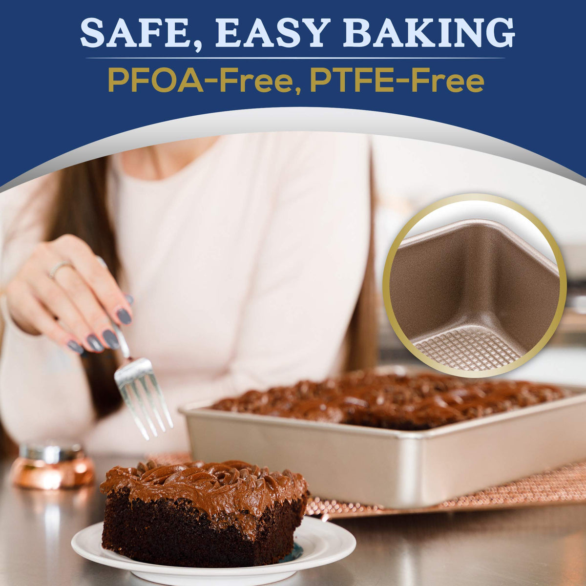 Ultra Cuisine carbon steel pan demonstrates durability and warp resistance.