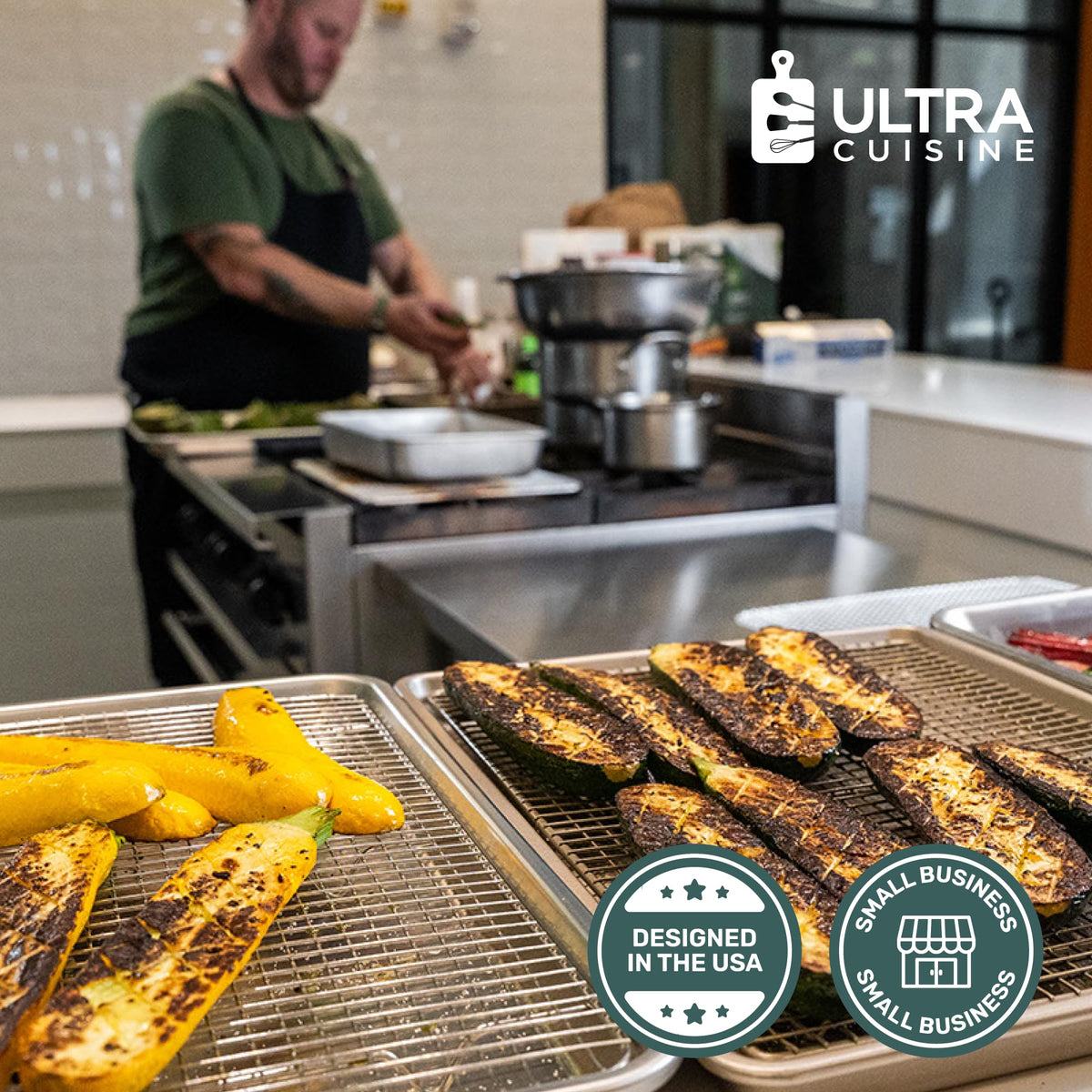 Ultra Cuisine includes free recipe ebook with rack purchase