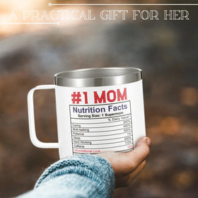 UMACVN 14oz mug with double-wall insulation to keep beverages at the right temperature
