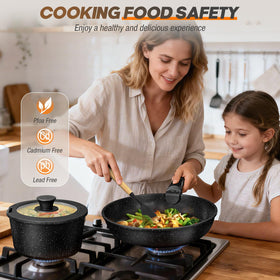 UMETRE dishwasher-safe cookware for effortless cleaning after busy weeknights.