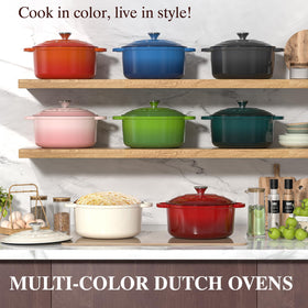 Umite Chef enameled cast iron works on induction stoves