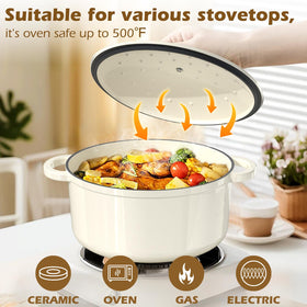 Umite Chef interior sears and braises, perfect for stews and slow cooking.