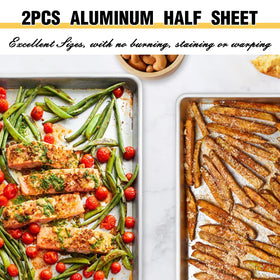 Umite Chef encapsulated solid-core rim pan adds rigidity and safe oven removal.