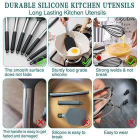 Umite Chef deep soup ladle for serving hot soups safely