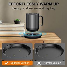 Underhub Embo mug 2 compatibility contacts provide stable, reliable charging.