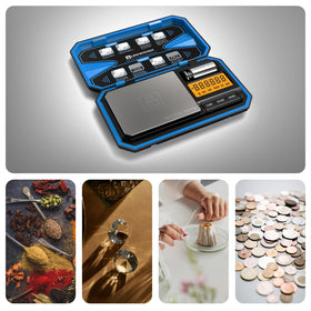 UNIWEIGH portable scale with battery included for on the go use