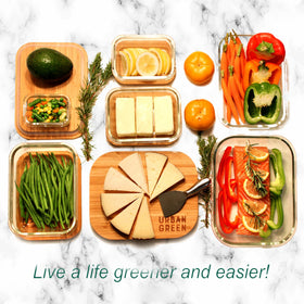 Urban Green two-pack XXLarge containers ready for family-sized meals.