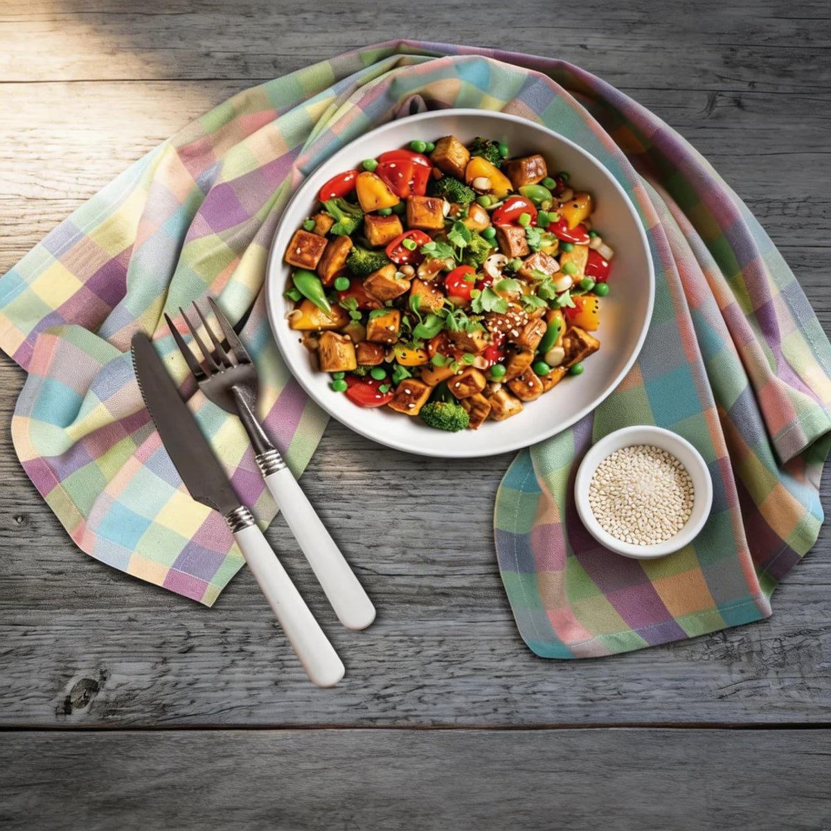 Urban Villa machine-washable kitchen towels stay vibrant after multiple washes.