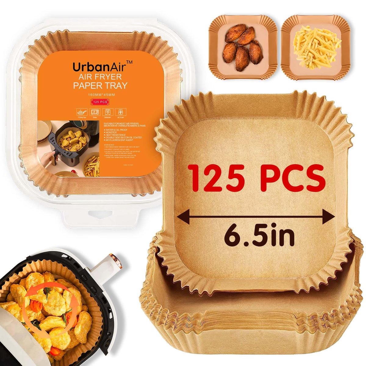 URBANAIR preheat tip highlights safe usage while preparing meals.