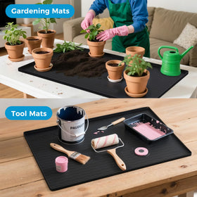 URMONA multipurpose mat doubles as pet feeding and DIY workspace