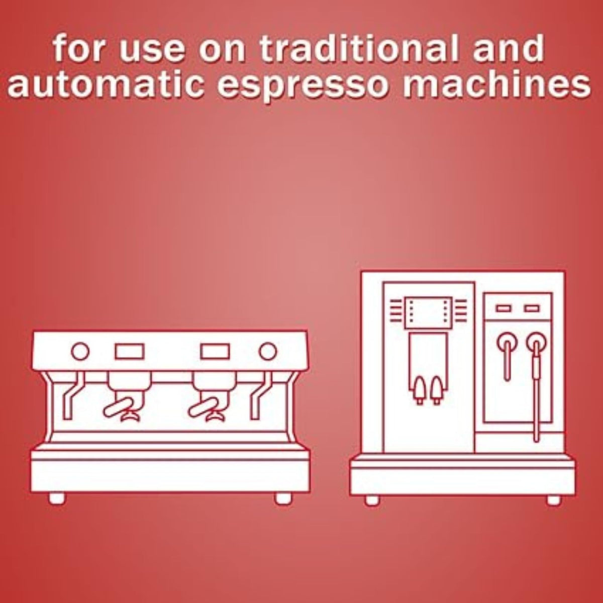 Professional cleaning setup featuring Cafiza tablets for cafe equipment