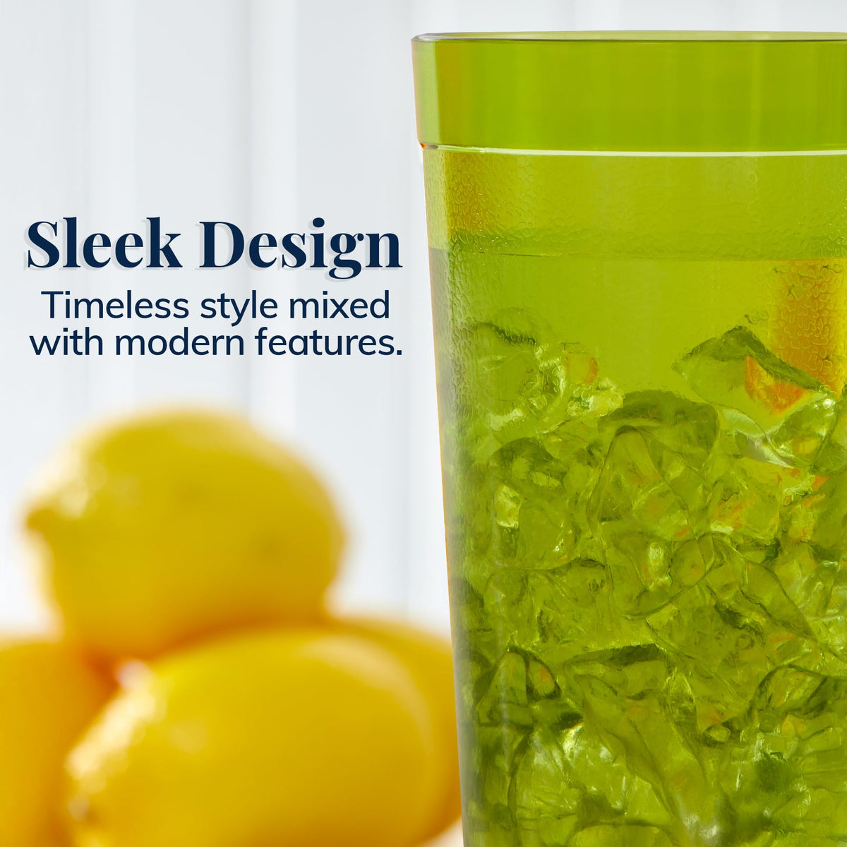 US Acrylic Cafe tumbler top-rack dishwasher safe for quick cleanup