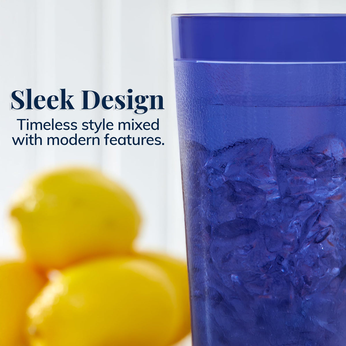 US Acrylic cafe tumblers shatter-resistant build ideal for parties outdoors