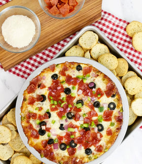 USA Pan easy cleanup emphasized by Americoat coating