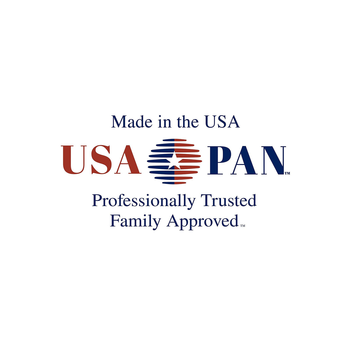USA Pan Jumbo Texas Muffin Pan featuring quick-release for simple removal.