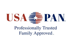 USA Pan bakeware proudly made in the USA for durability.