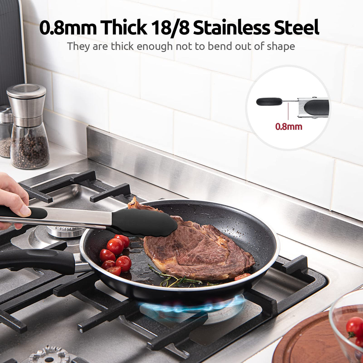 U-Taste dishwasher-safe design for simple cleaning after cooking