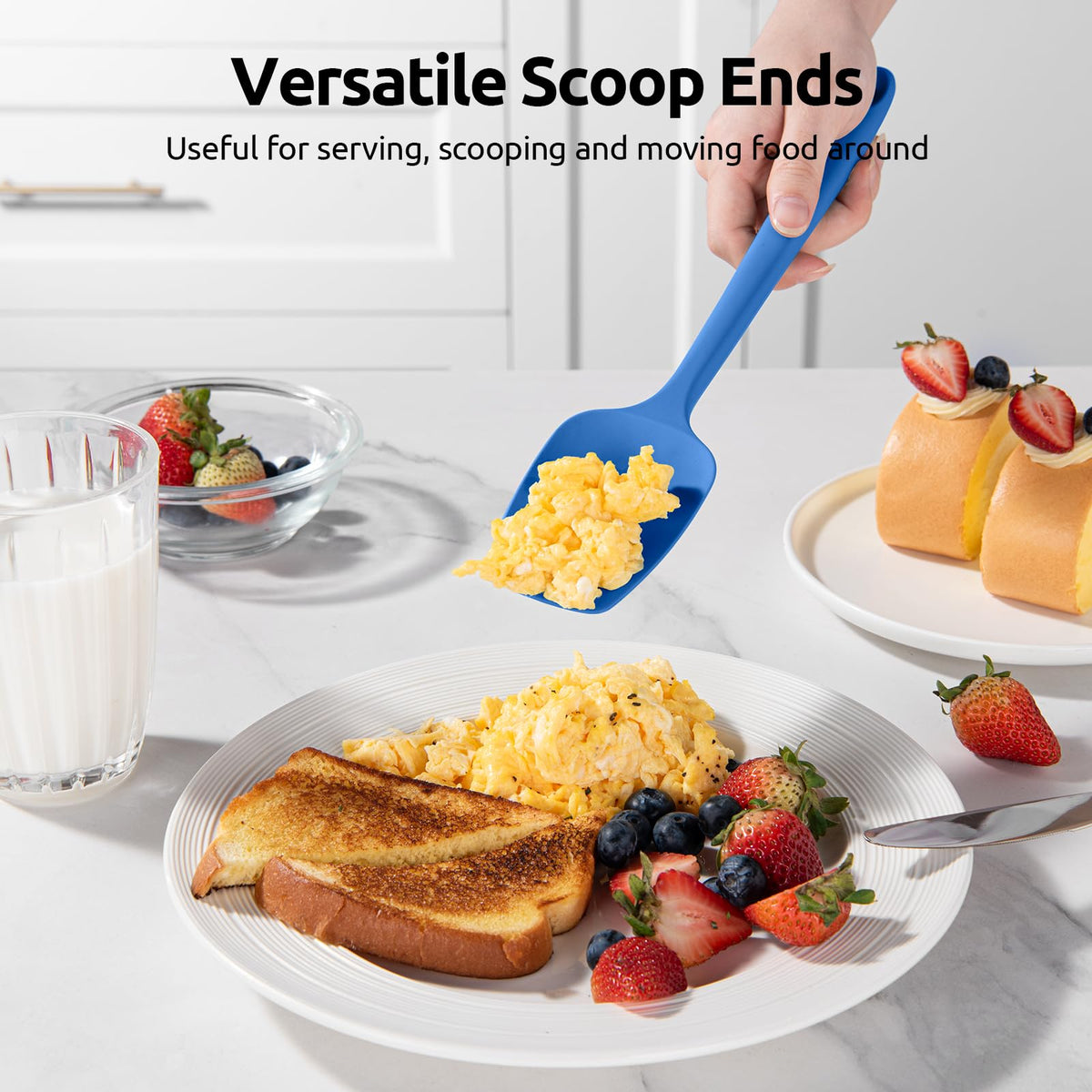 U-Taste strong core supports thick dough and batters.