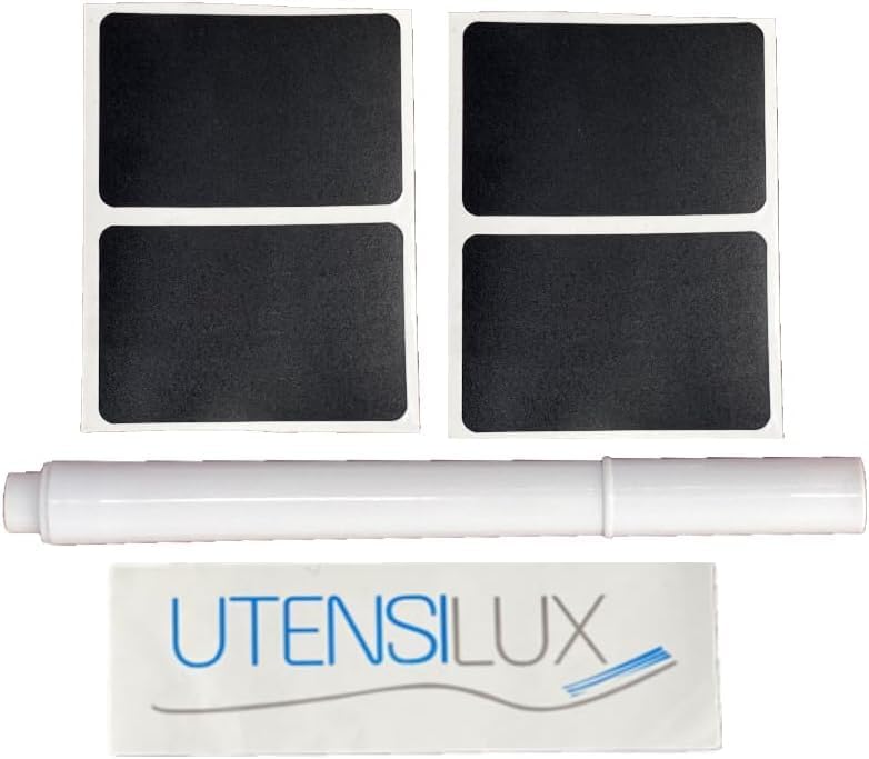Utensilux clear bodies let you see contents at a glance