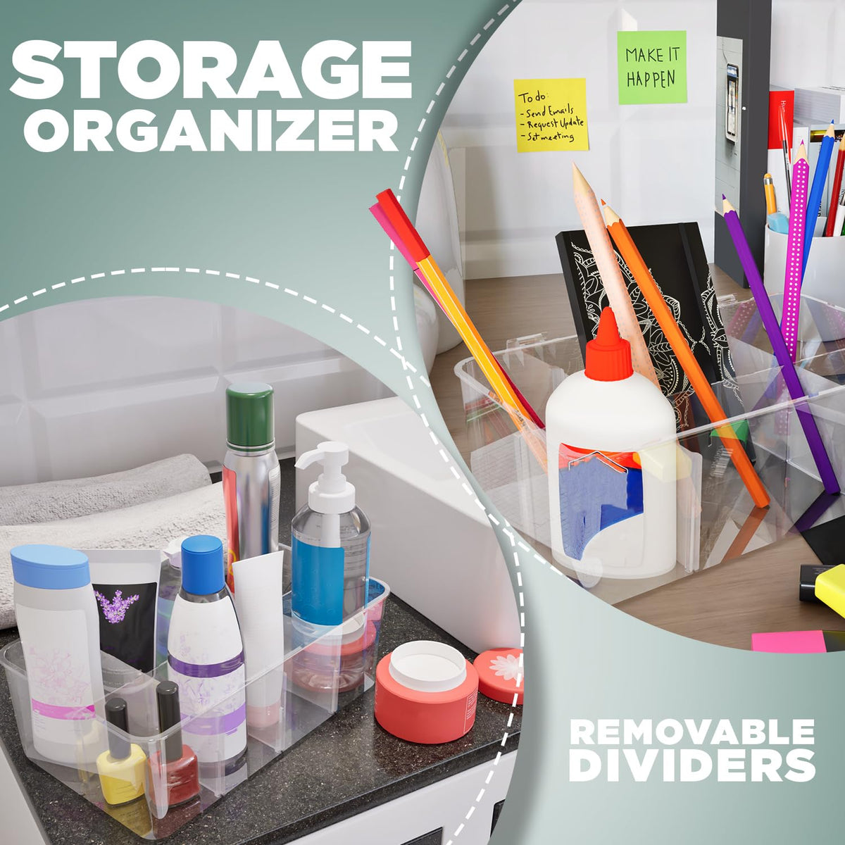 Utopia Home BPA-free durable plastic emphasizes long-term kitchen use.