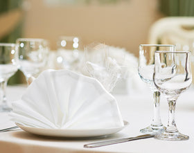 Utopia Home napkins are easy to care for with line-dry upkeep.
