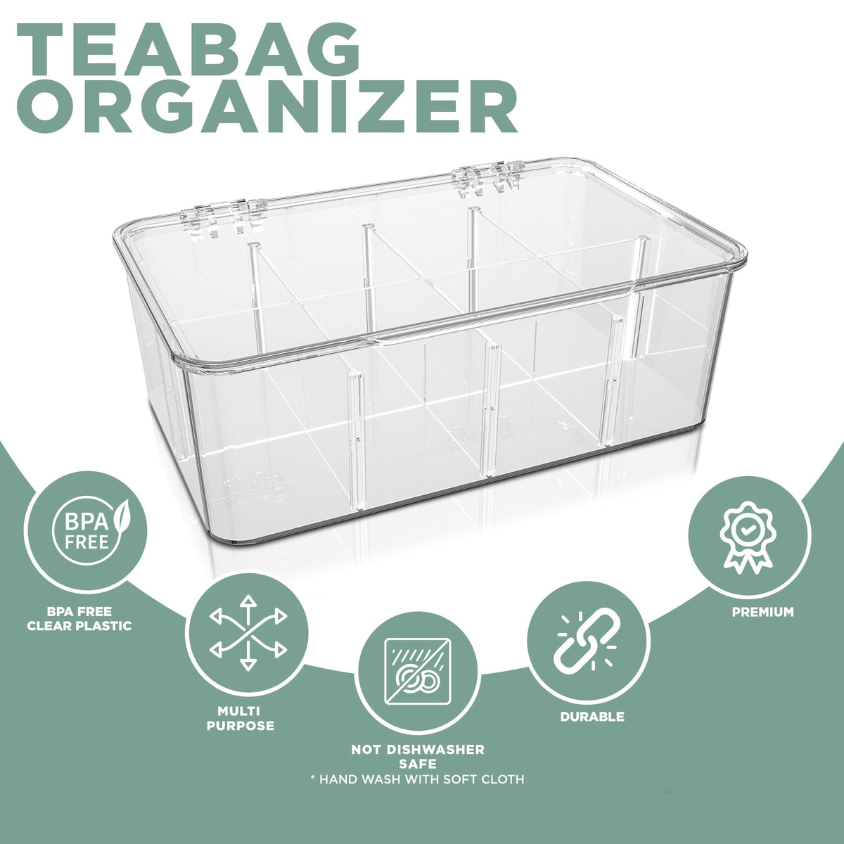 Utopia Home BPA-free plastic offers durability and easy daily use