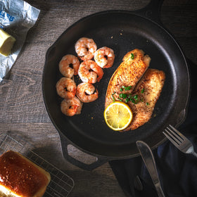 Care and seasoning guidance to maintain the pan's performance over time.