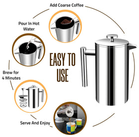 Utopia Kitchen dishwasher-safe design makes cleanup quick and easy