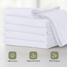 Large 28x28 towel from Utopia Kitchen used for drying dishes
