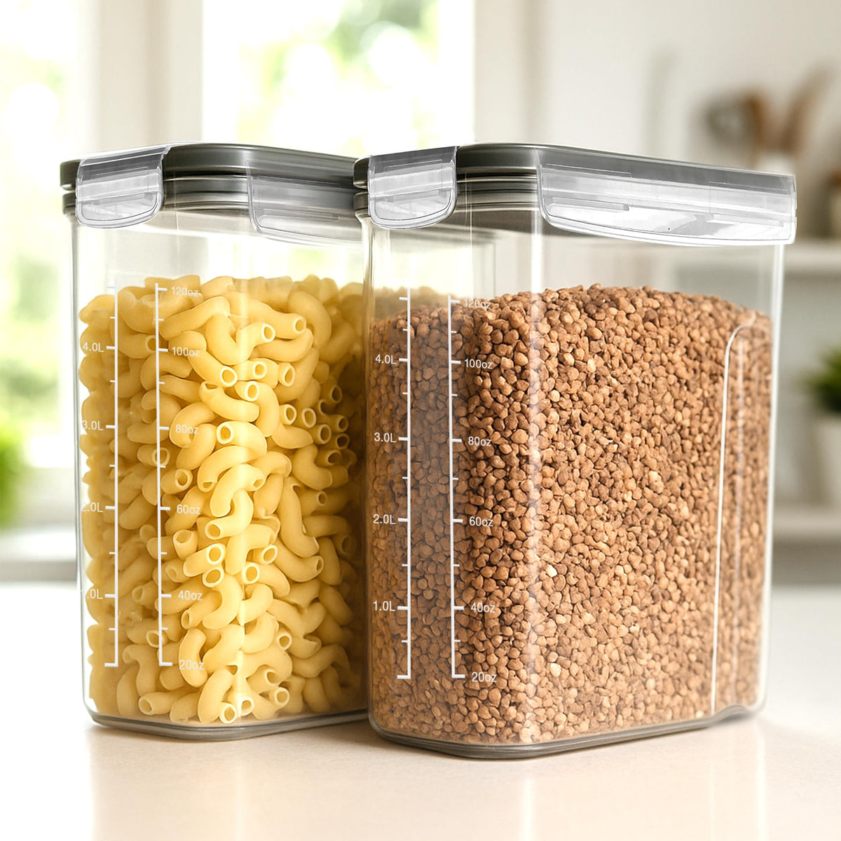 Utopia Kitchen pantry-organization solution to keep ingredients neatly sorted.