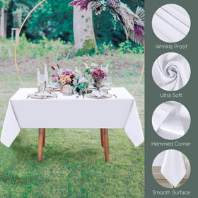 Utopia Kitchen square table cloth for picnics and outdoor meals